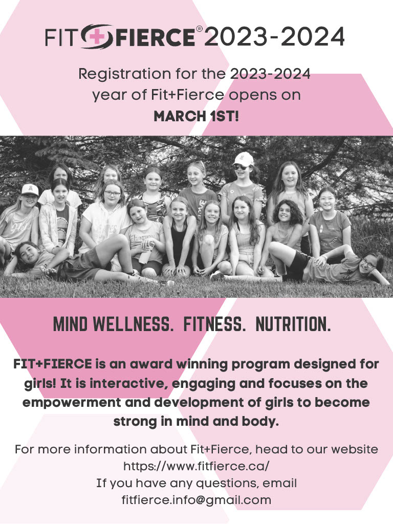 Fit+Fierce Registration Now Open 2023-2024