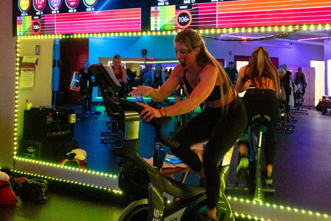 Stages Spin Beats Spin Class at SVAC