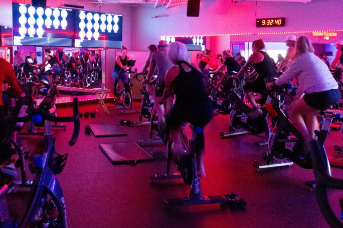 Stages Spin Power Spin Class at SVAC