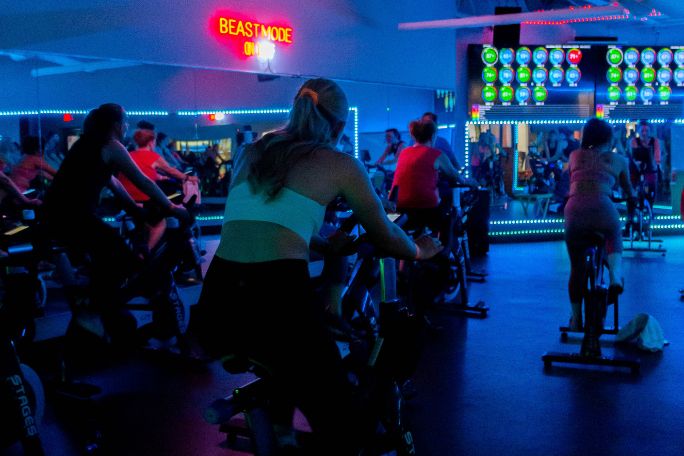 Stages Spin Class at SVAC