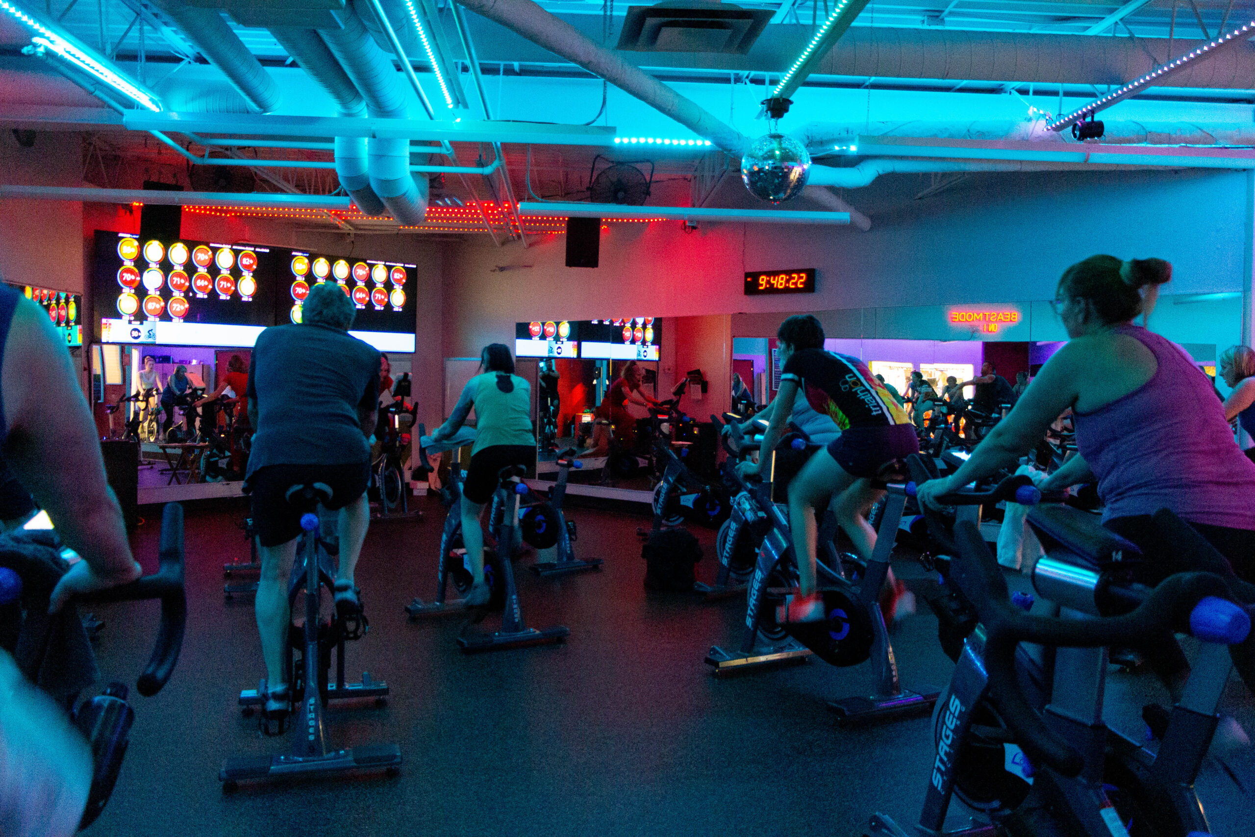 Fitness Alberta Group Cycle Course at SVAC